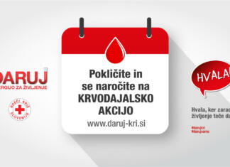 Daruj kri, krovdajalska akcija Rdečega križa Slovenije