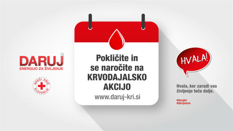 Krvodajalske akcije v novembru 2025