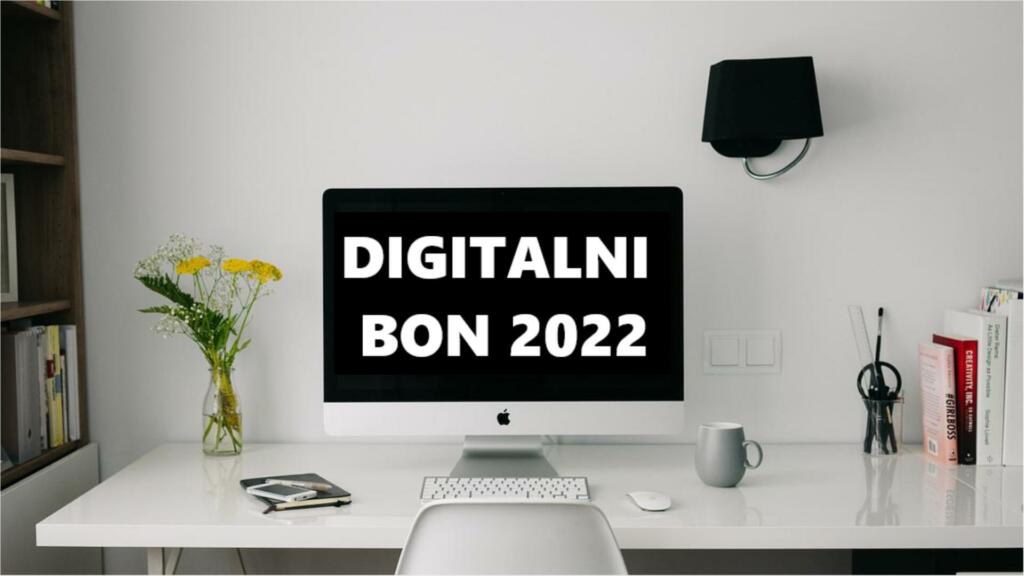 Digitalni bon 2022 bo možno unovčiti za nakup računalniške opreme