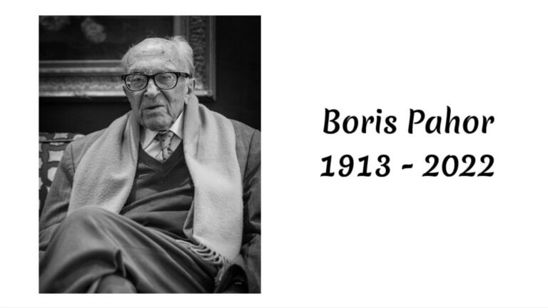 Umrl je Boris Pahor, eden največjih pisateljev našega časa