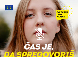 Nova digitalna 3D-platforma ob evropskem letu mladih Čas je, da spregovoriš (punca na fotografiji)