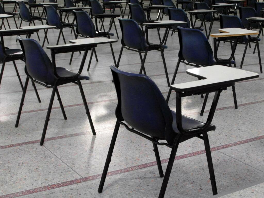 empty, exam, hall