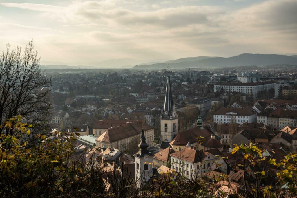 ljubljana, winter, autumn