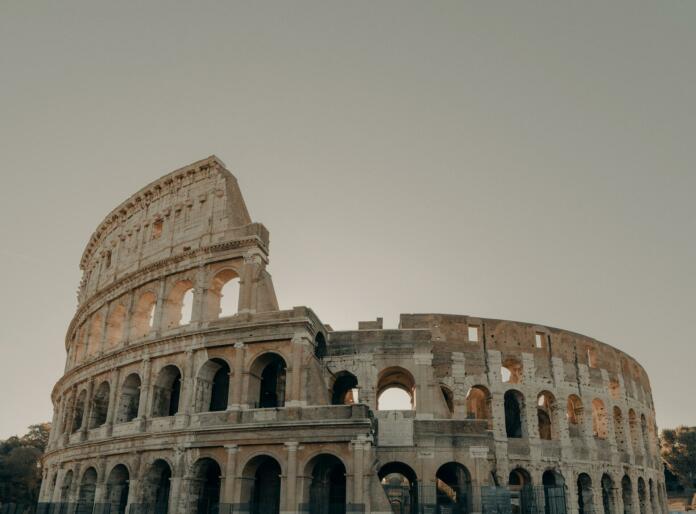 The Colosseum in Rome (IG: @clay.banks)