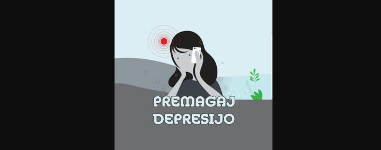 Aplikacija »Premagaj depresijo« za ozaveščanje in pomoč
