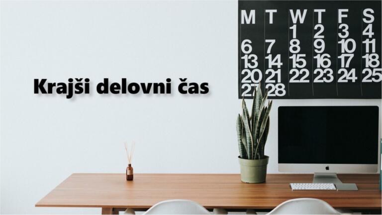 Krajši delovni čas: Splošni konsenz naj bi bil jasen