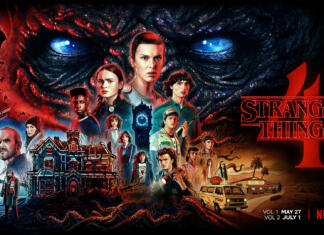 Stranger Things: Je Neflixova uspešnica vse bolj podobna Igri prestolov? Stranger Things promocijski plakat.