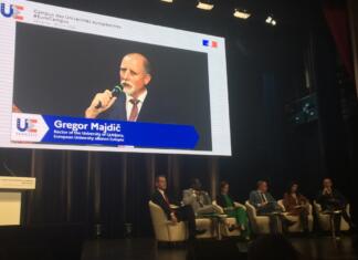 Rektor UL dr. Gregor Majdič: »Samo izmenjava oziroma privabljanje študentk, študentov iz Afrike v Evropo ni ustrezen ukrep Rektor UL Gregor Majdič na okrogli mizi ob srečanju predstavnikov univerzitetnih mrež