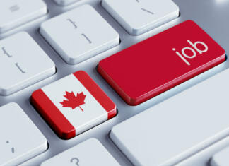 Delo v Kanadi Canada High Resolution Job Concept