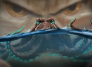 fantasy, octopus, sea