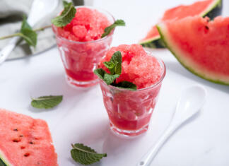 Kako dobro poznaš granito? Watermelon sorbet or granita, refreshing summer dessert
