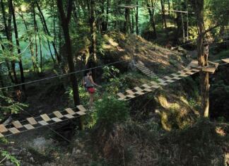 Adrenalinski park ob Soči