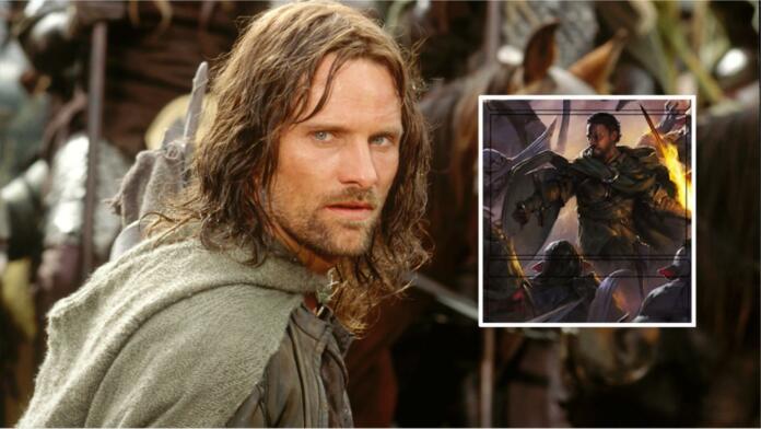 Aragorn, ki ga je v Gospodarju prstanov zaigral Viggo Mortensen, je v igri Magic The Gathering temnopolt