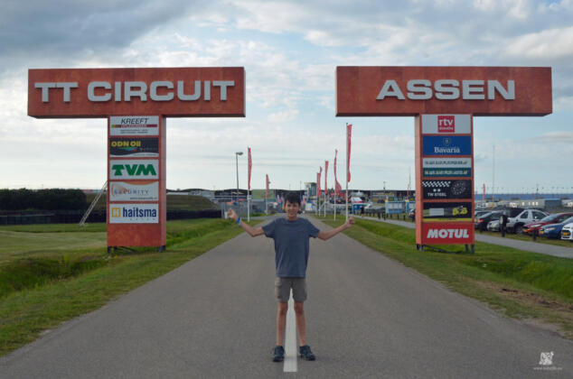 Vhod na dirkališče TT Assen