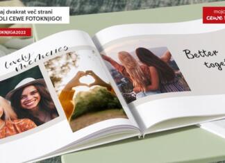 Oblikuj posebno in edinstveno fotoknjigo poletja Odprta CEWE fotoknjiga s kodo za popust
