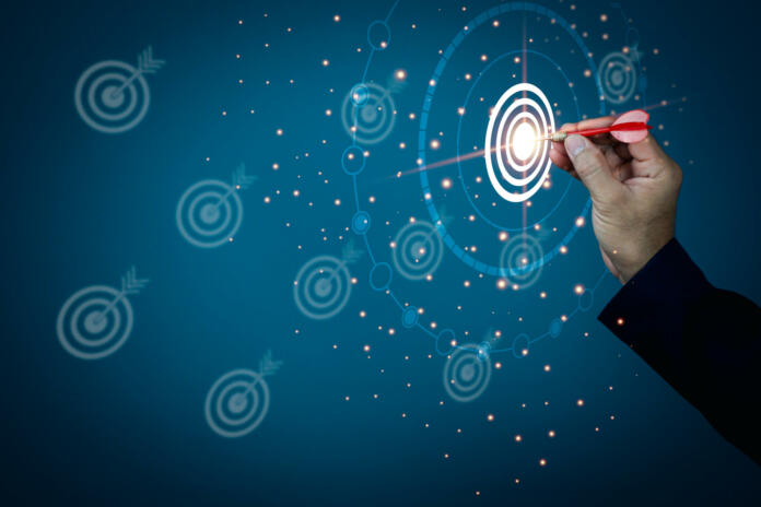 A business target is a bullseye. The dart is a chance, and the dartboard is the objective and goal. As a concept, each of these offer a difficulty in company marketing.