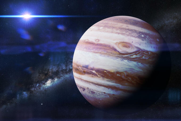 Astronomi posneli neverjetno »srečno« fotografijo Jupitra
