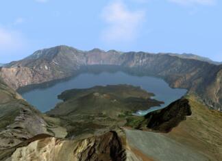 Najden starodavni vir kisika na Zemlji crater, volcano, volcanic