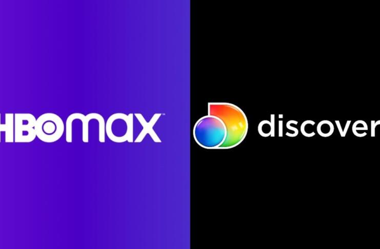 Logotipa HBO Max in Discovery+