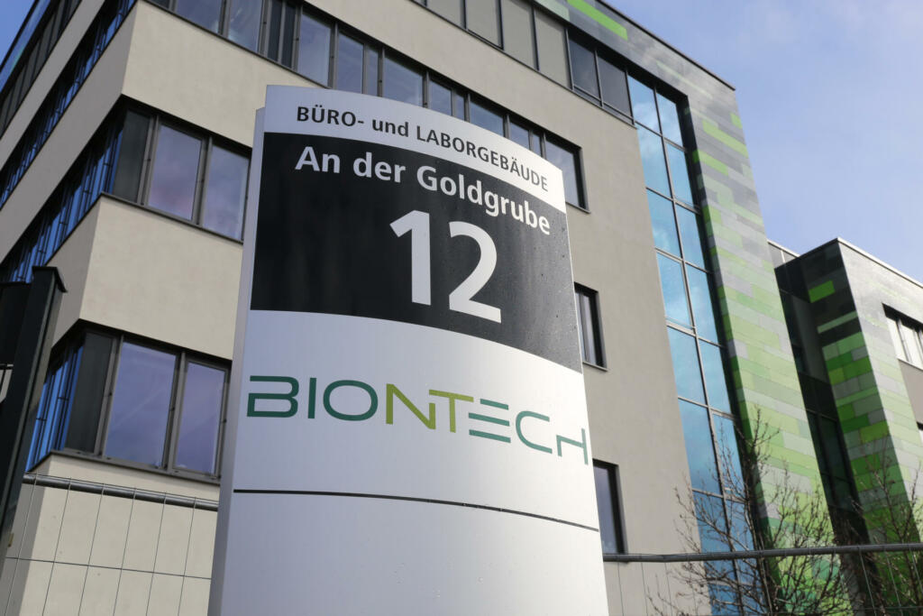 Headquarters of the company Biontech in Mainz, GermanyHeadquarters of the company Biontech in Mainz, Germany (March 13, 2021)