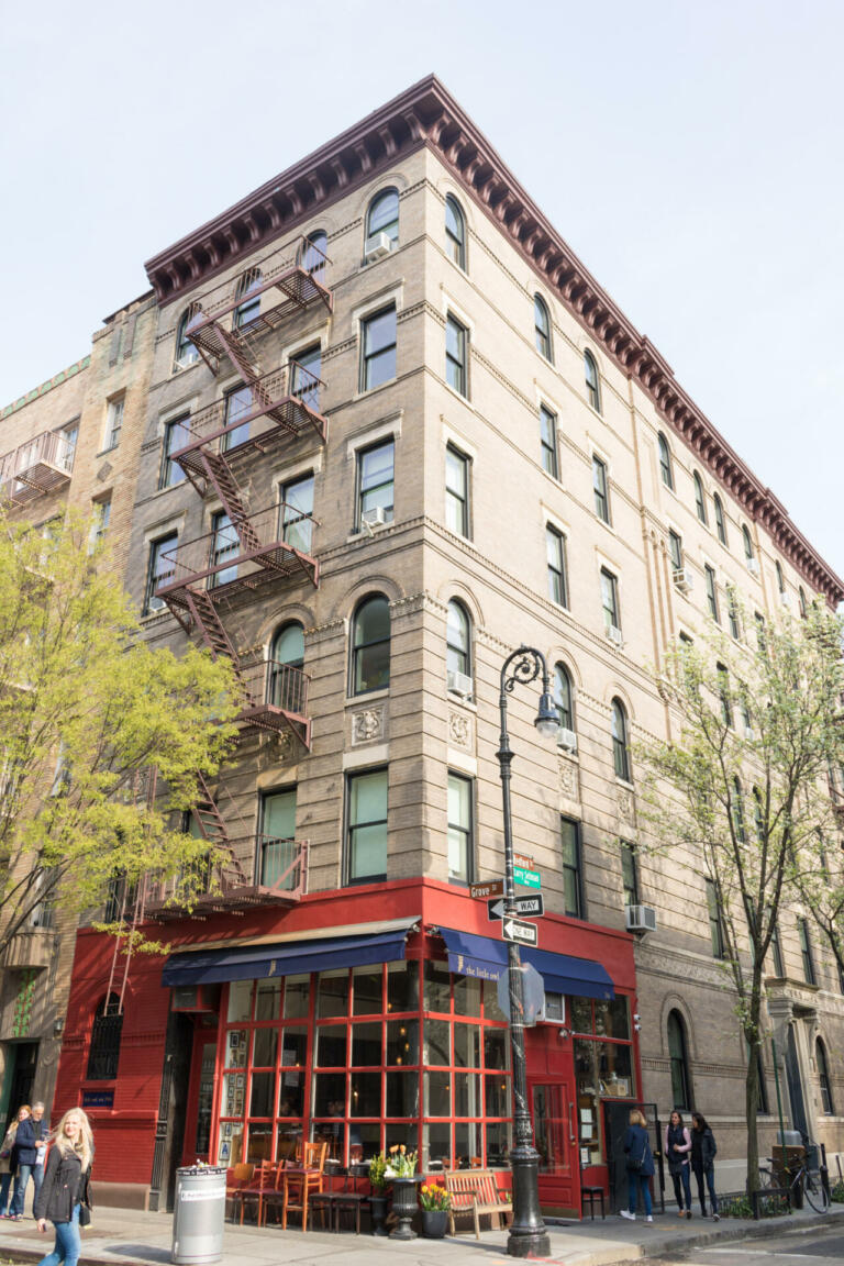 High resolution image. New York, USA - 2019 - "Friends" apartment in New York City., Manhattan.