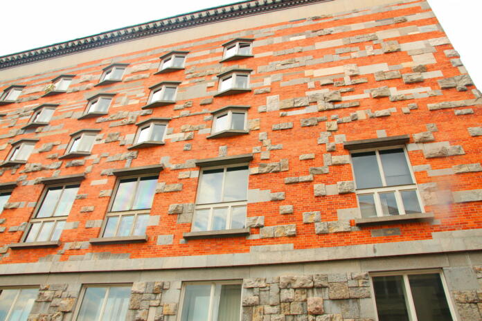 National library in Ljubljana, Slovenia.