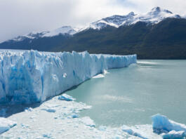 Perito Moreno glacier view, Patagonia landscape, Argentina. Patagonian landmark