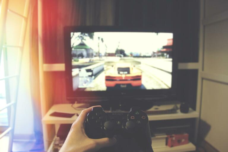 playstation, computer, console