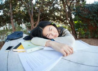 Popoldanski spanec in njegovih 8 prednosti student, girl, study