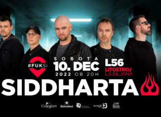 #FUKSi SIDDHARTA Slika Siddharte in ključni podatki koncerta
