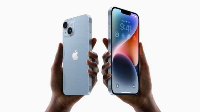 iPhone 14 in iPhone 14 Plus