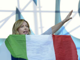 Giorgia Meloni je zmagovalka italijanskih volitev, na kar so odgovorili tudi pri stranki Levica