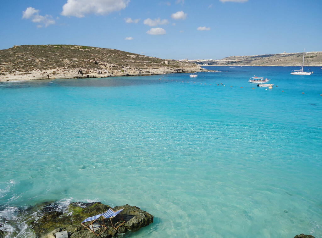 one of the most famous place in Comino island, Malta
