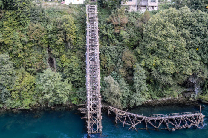the-broken-bridge-which-is-the-symbol-of-this-battleits-final-stage-took-place-on-the-neretva-river-the-operation-was-known-in-yugoslavia-as-the-battle-of-the-neretva-bitka-na-neretvi-this-stage-is-al-stockpack-istock The broken bridge which is the symbol of this battle.Its final stage took place on the Neretva River, the operation was known in Yugoslavia as the Battle of the Neretva (Bitka na Neretvi). This stage is also known as the Battle for the Wounded (Bitka za ranjenike).
