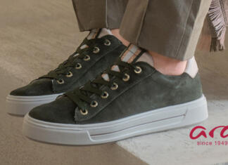 Ara z digitalno kolekcijo obutve za bolj zeleno prihodnost Jesenski toni