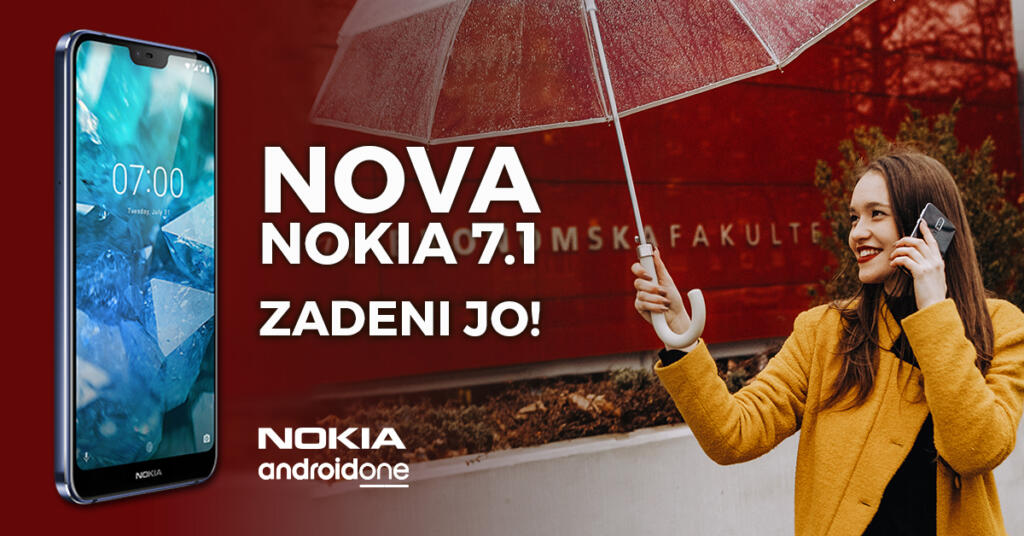 Nagradna igra Nokia 7.1 januar 2019