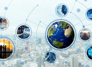 Objavljen je ASEF razpis za raziskovalno delo v tujini Global network concept. Maps used for the After Effects render. Earth map and clouds map from http://visibleearth.nasa.gov