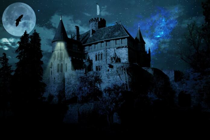 haunted castle, ghost castle, castle