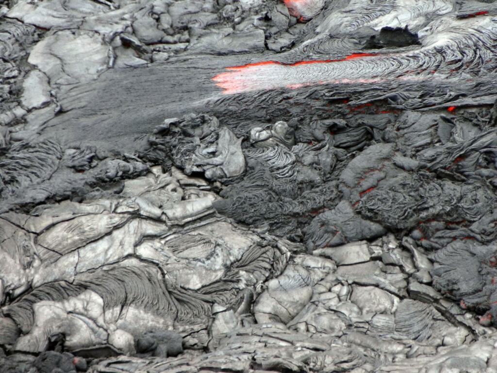 lava, flow, volcanic