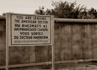 Berlinski zid: spomnimo se non-existent film set of the Berlin Wall