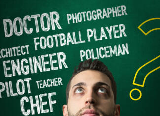 Kako izbrati pravi študij, da mi kasneje ne bo žal? Student with Doubt about Professions