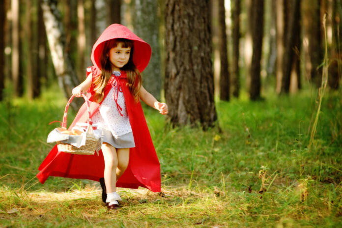 the fairy tale " Red Riding Hood"
