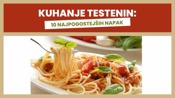 Kuhanje testenin