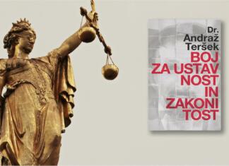 Dr. Andraž Teršek predstavlja Boj za ustavnost in zakonitost Dr. Andraž Teršek v svoji knjigi Boj za ustavnost in zakonitost nadaljuje, kar je pričel v Zapisi ustavnika v karanteni