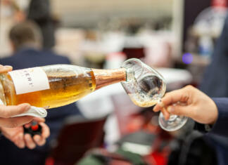 Prihaja 24. Slovenski festival vin! Natakanje vina v kozarec