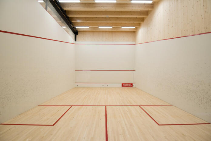 Squashland je prvi leseni squash center na svetu