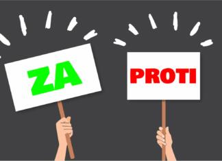 ANKETA: Boš ZA ali PROTI? Za ali proti na referendumu