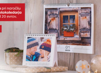 CEWE: Podarite najlepše spomine Stenski in namizni koledar CEWE
