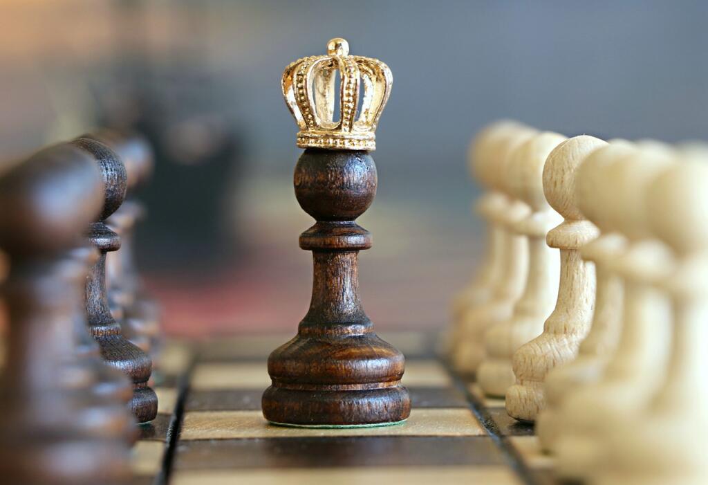 chess, pawn, king