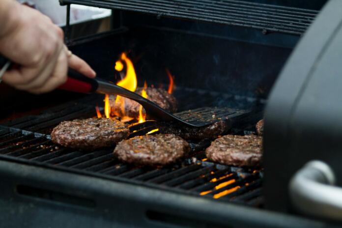 Friends and I had a BBQ and the burgers were looking mighty fine. Snapped this beauty and felt it should be shared to all!